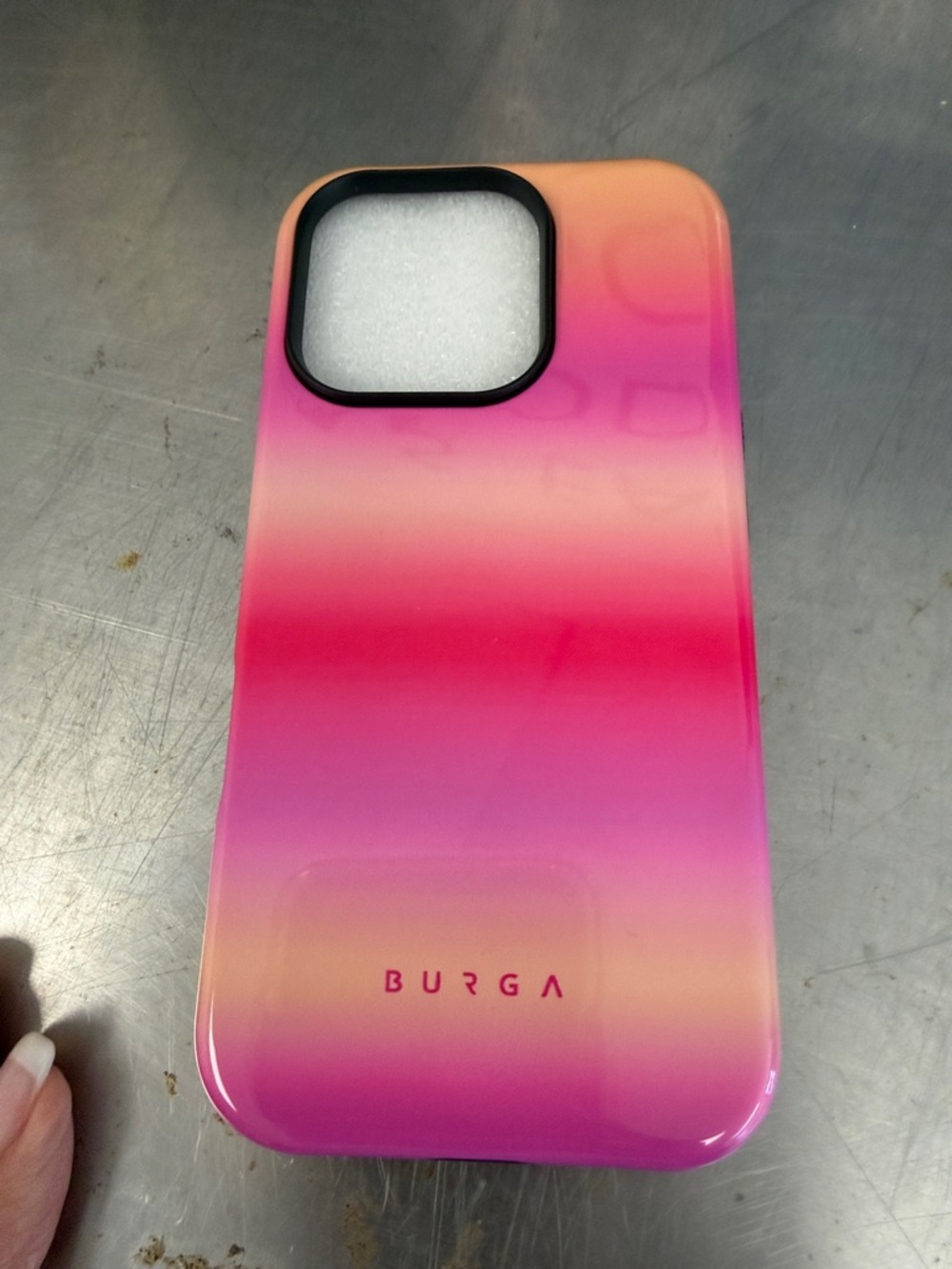 BURGA Pink Gradient Slim Protective Phone Case